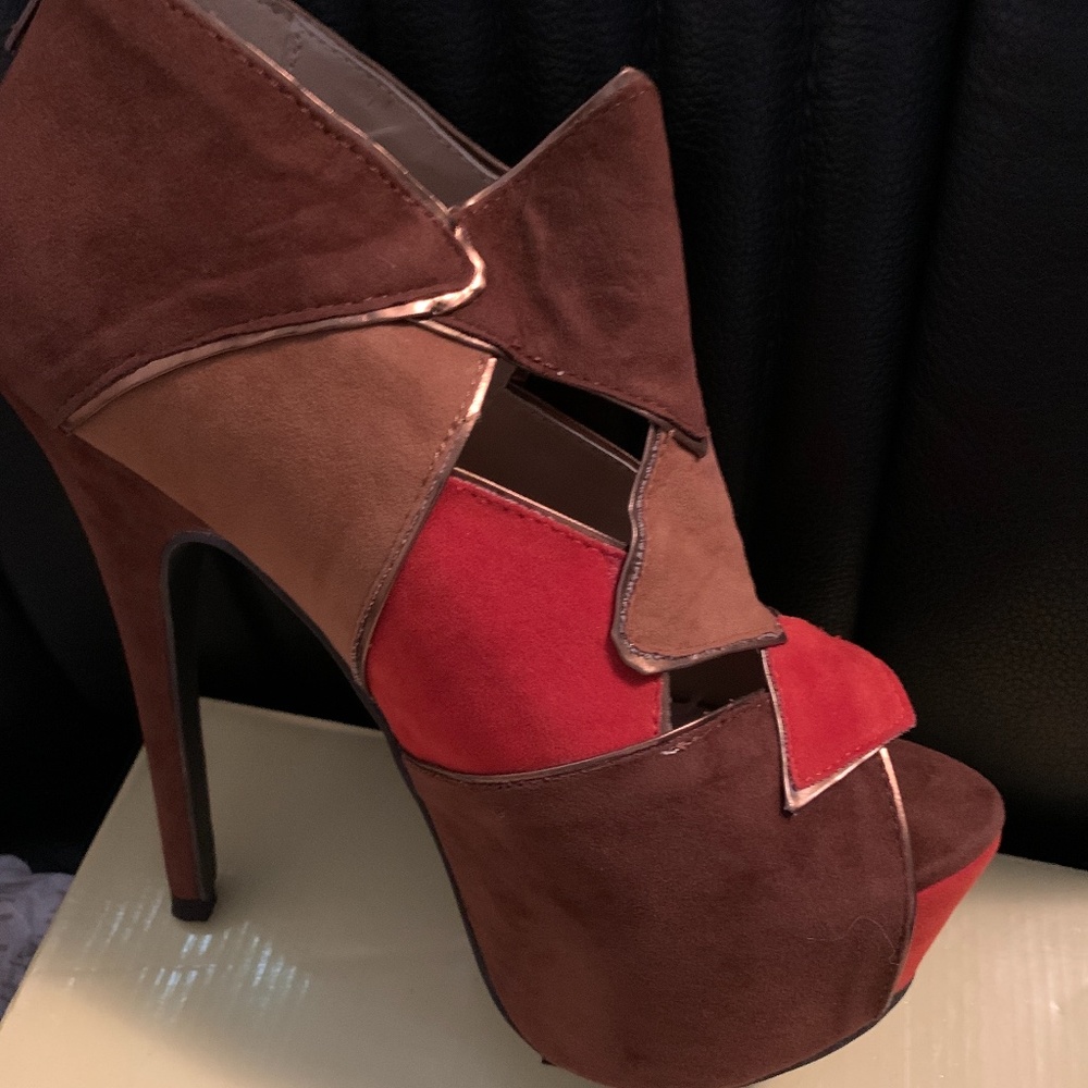 Women Multi-Color Heels